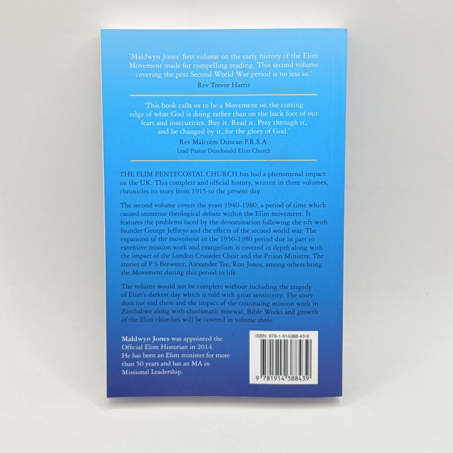 And They Came to Elim by Maldwyn Jones