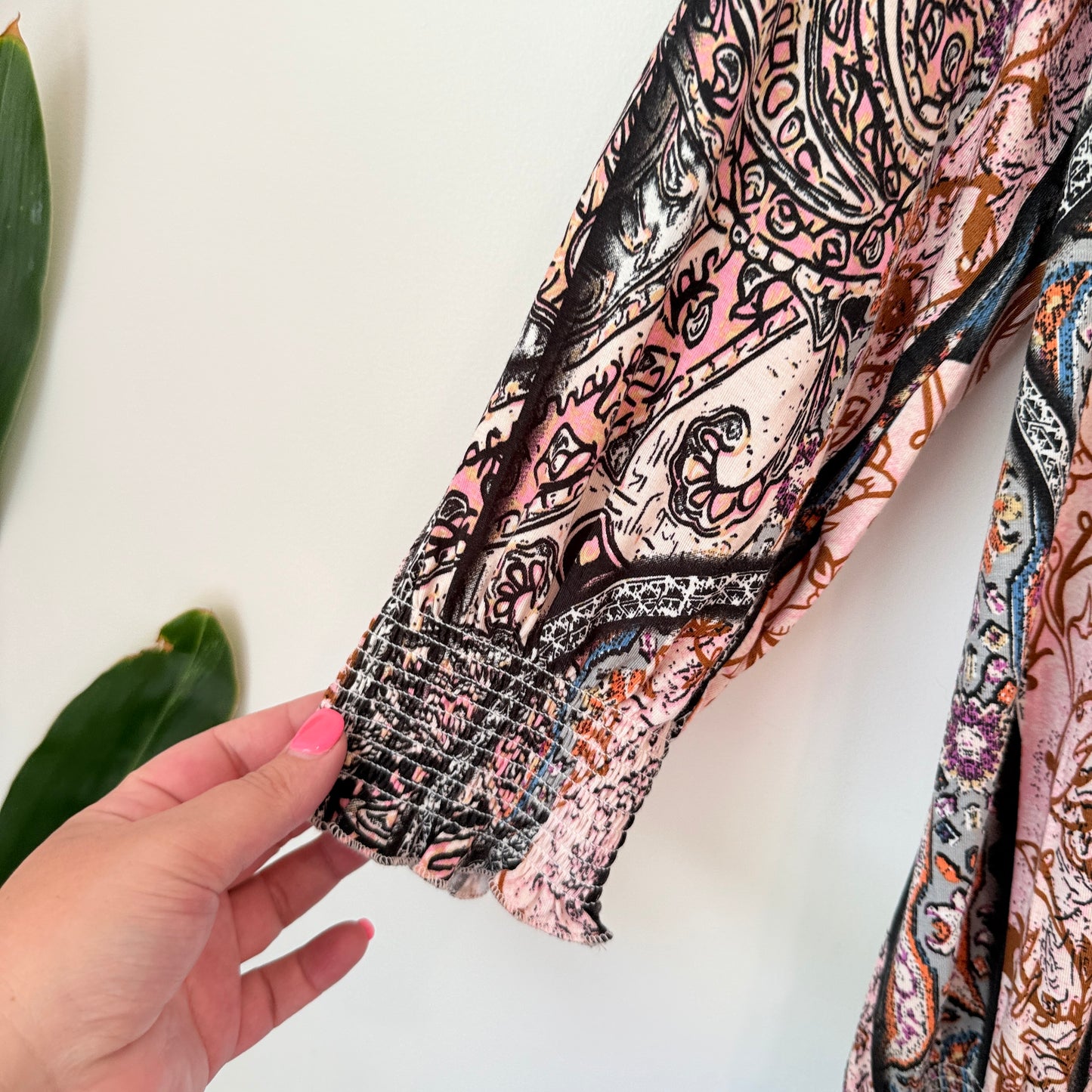 Urban Size 12 Smocked Peasant Top