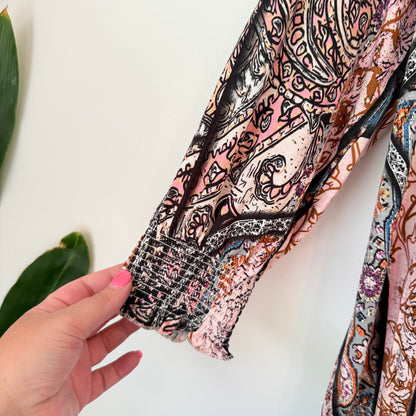 Urban Size 12 Smocked Peasant Top