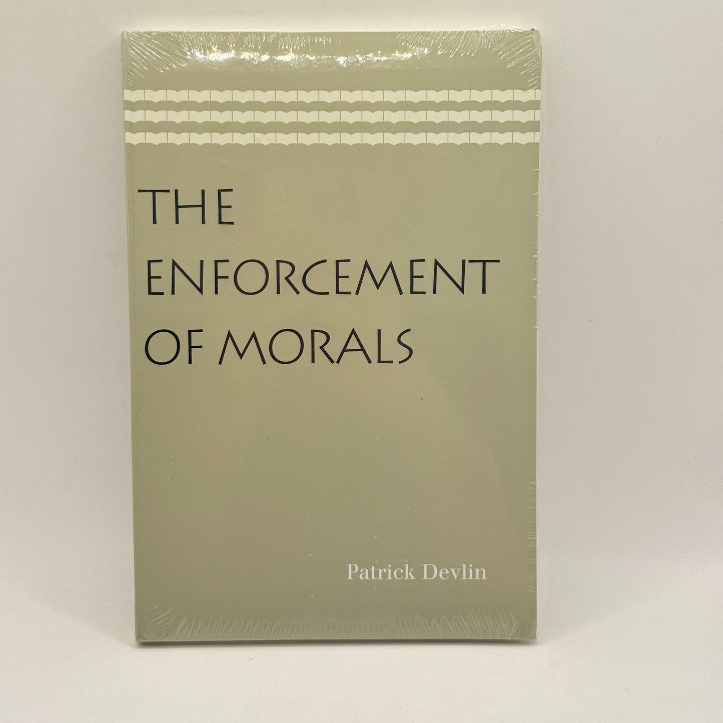 The Enforcement of Morals by Patrick Devlin