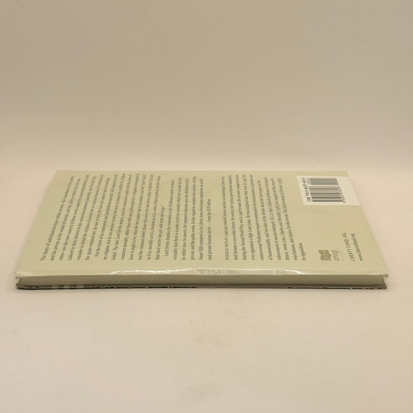 The Enforcement of Morals by Patrick Devlin