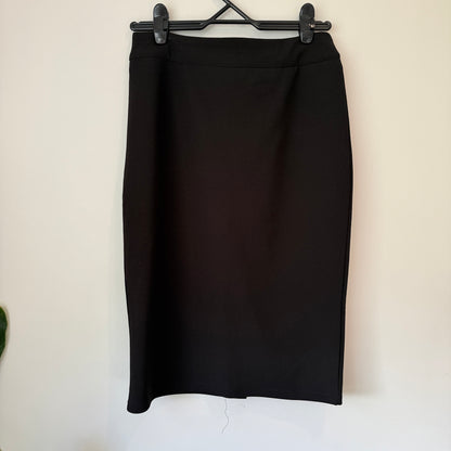 Pagani Size 12 Black Pencil Skirt