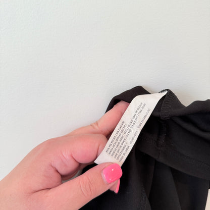 Pagani Size 12 Black Pencil Skirt