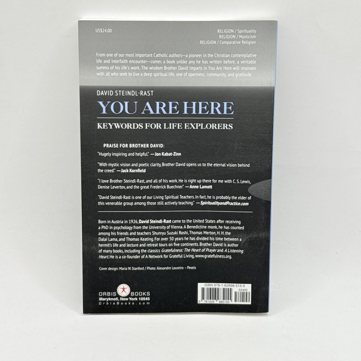 You Are Here: Keywords for Life Explorers by David Steindl-Rast