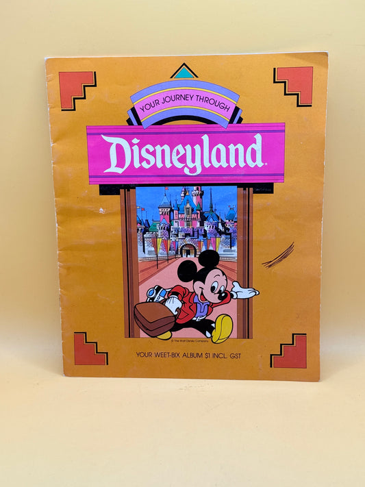 Weetbix Card Collectable - Your Journey Through Disneyland 1988