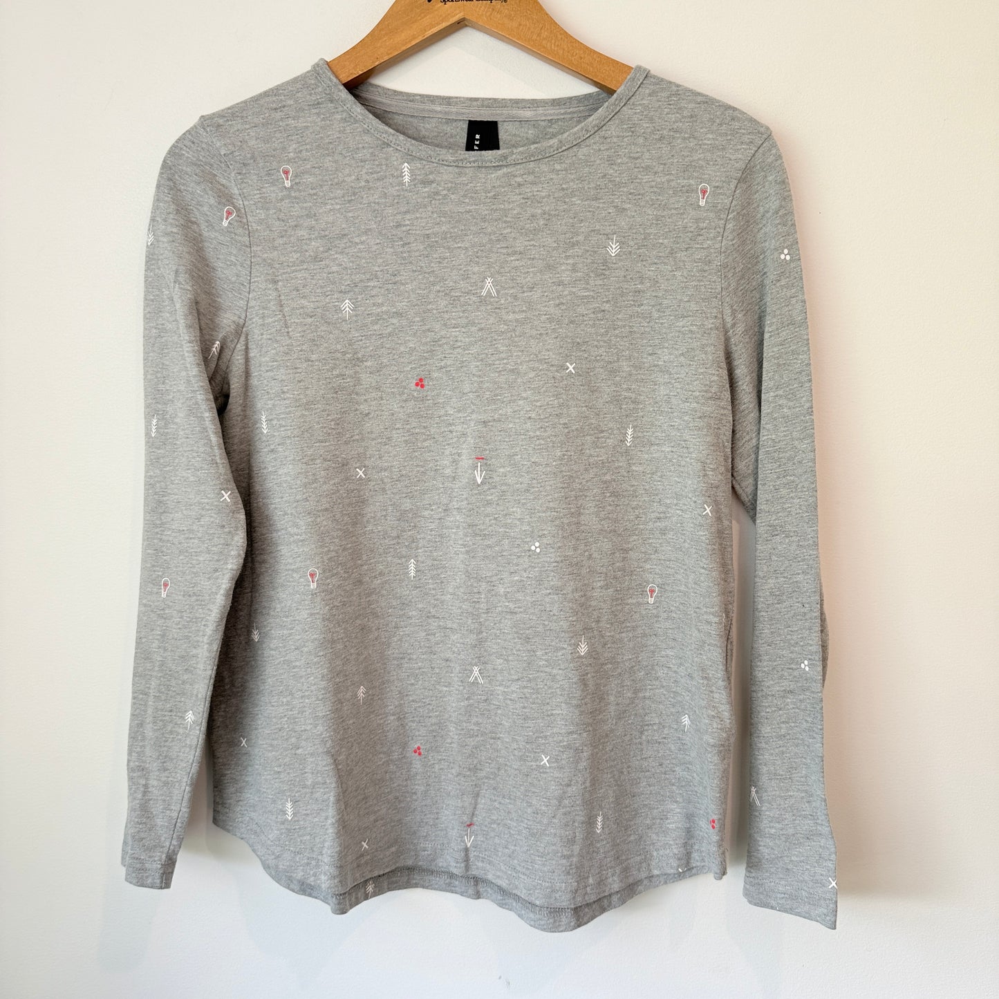 Huffer Size 6 Upside L/Sleeve Avenue Tee