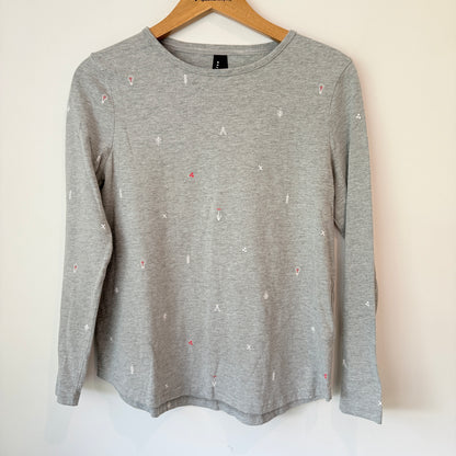 Huffer Size 6 Upside L/Sleeve Avenue Tee