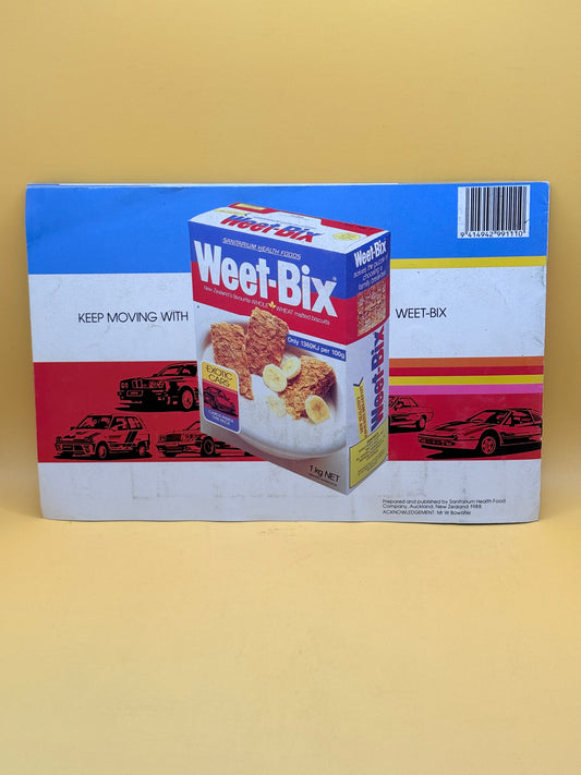 Weet-Bix Exotic Cars Card Album by Sanitarium Health Food Company