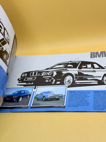 Weet-Bix Exotic Cars Card Album by Sanitarium Health Food Company
