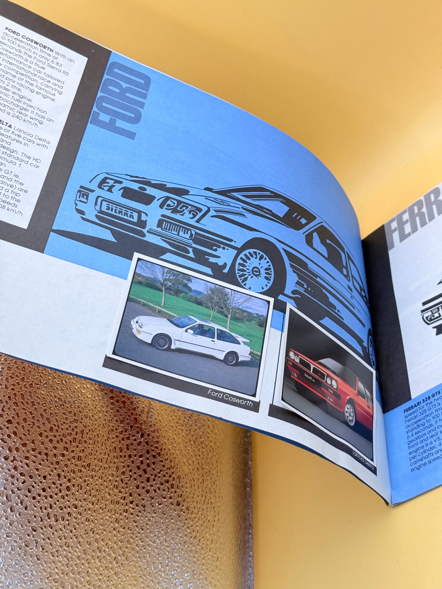 Weet-Bix Exotic Cars Card Album by Sanitarium Health Food Company