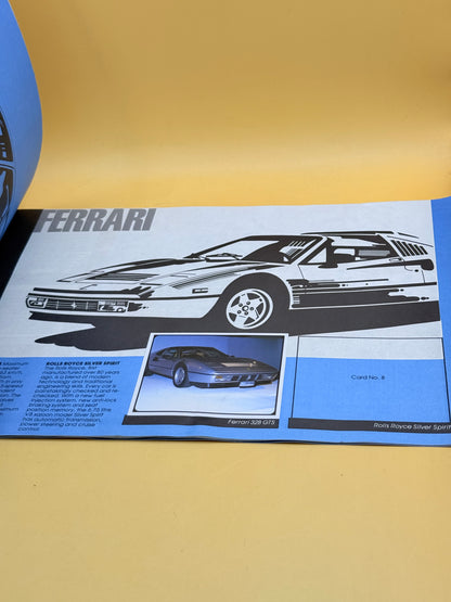 Weet-Bix Exotic Cars Card Album by Sanitarium Health Food Company