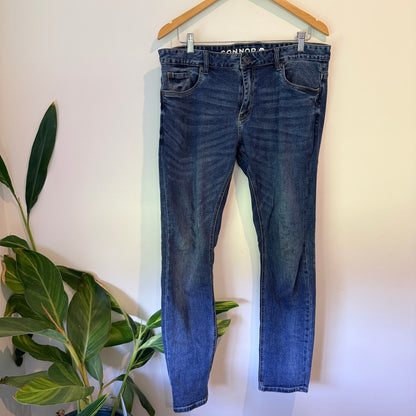 Connor Size 35 Denim Skinny Fit Jeans