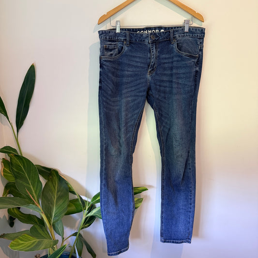 Connor Size 35 Denim Skinny Fit Jeans