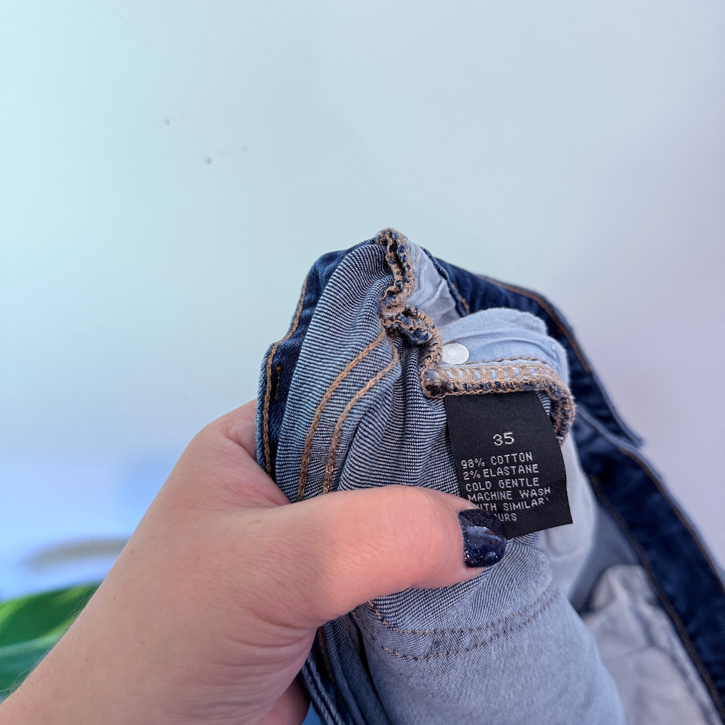 Connor Size 35 Denim Skinny Fit Jeans