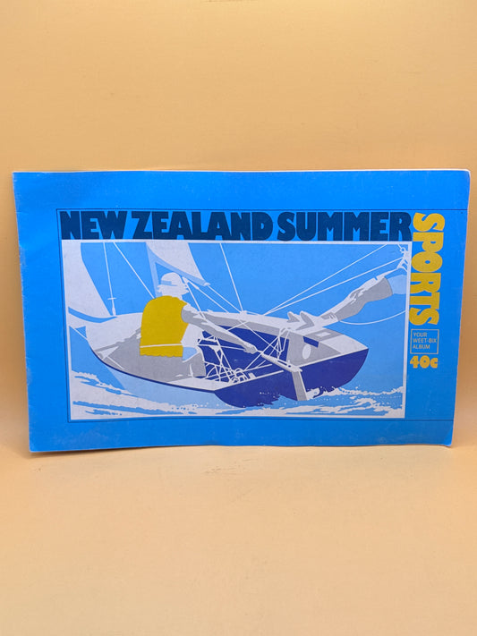 New Zealand Summer Sports Weet-Bix Card Album by Sanitarium Health Food Company