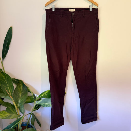 Gasoline Size 34 Slim Fit Trousers