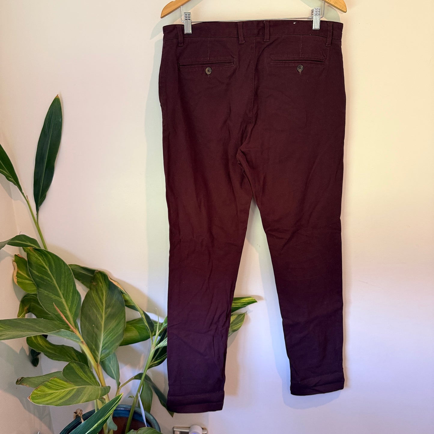 Gasoline Size 34 Slim Fit Trousers