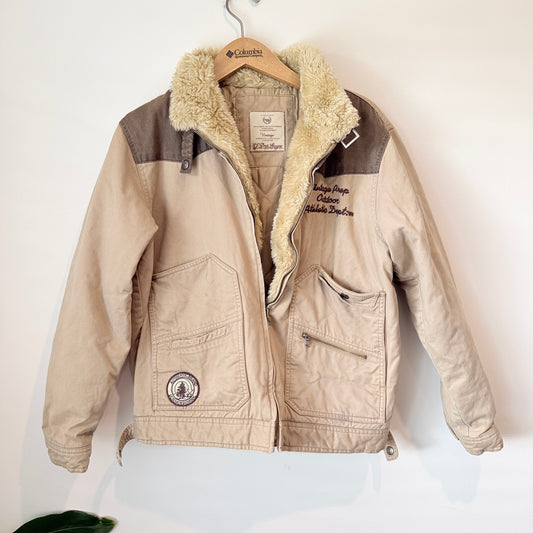 Vintage EJ Prep League Quilted Embroidered Jacket - 51cm U/Arm