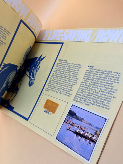 New Zealand Summer Sports Weet-Bix Card Album by Sanitarium Health Food Company