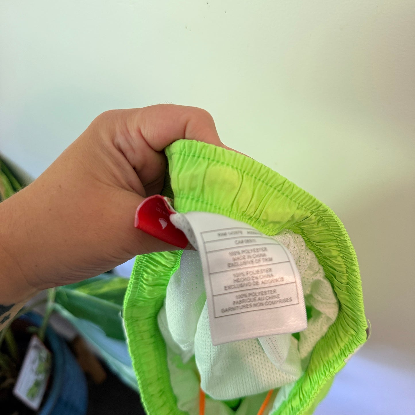 Puma Size L | Waist 64cm Neon Yellow Running Shorts