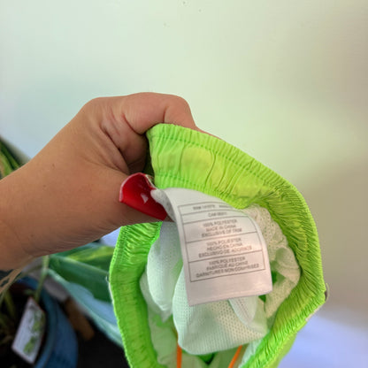 Puma Size L | Waist 64cm Neon Yellow Running Shorts