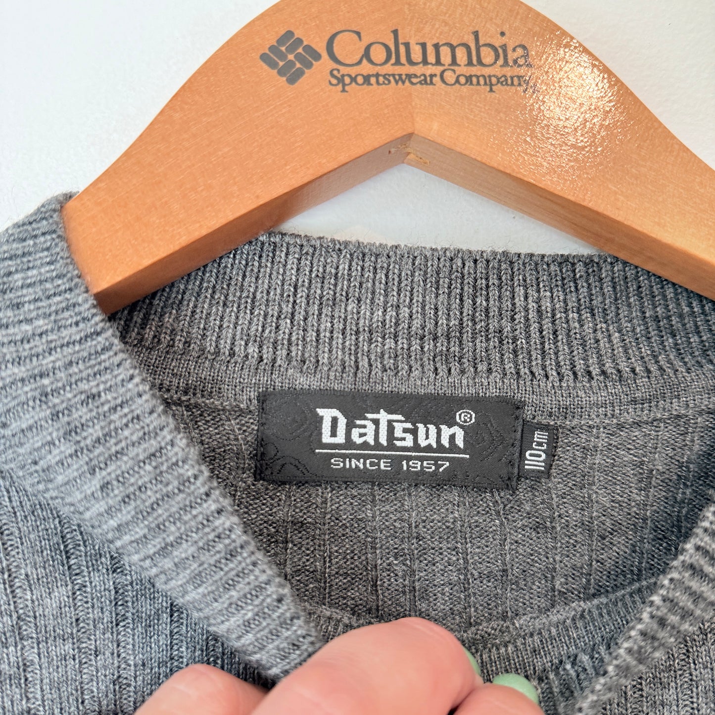 Datsun Size 110cm Wool Knit Sweater