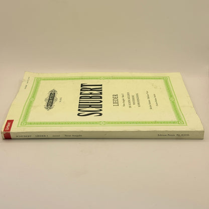 Schubert Lieder: Neue Ausgabe / Band I by Franz Schubert