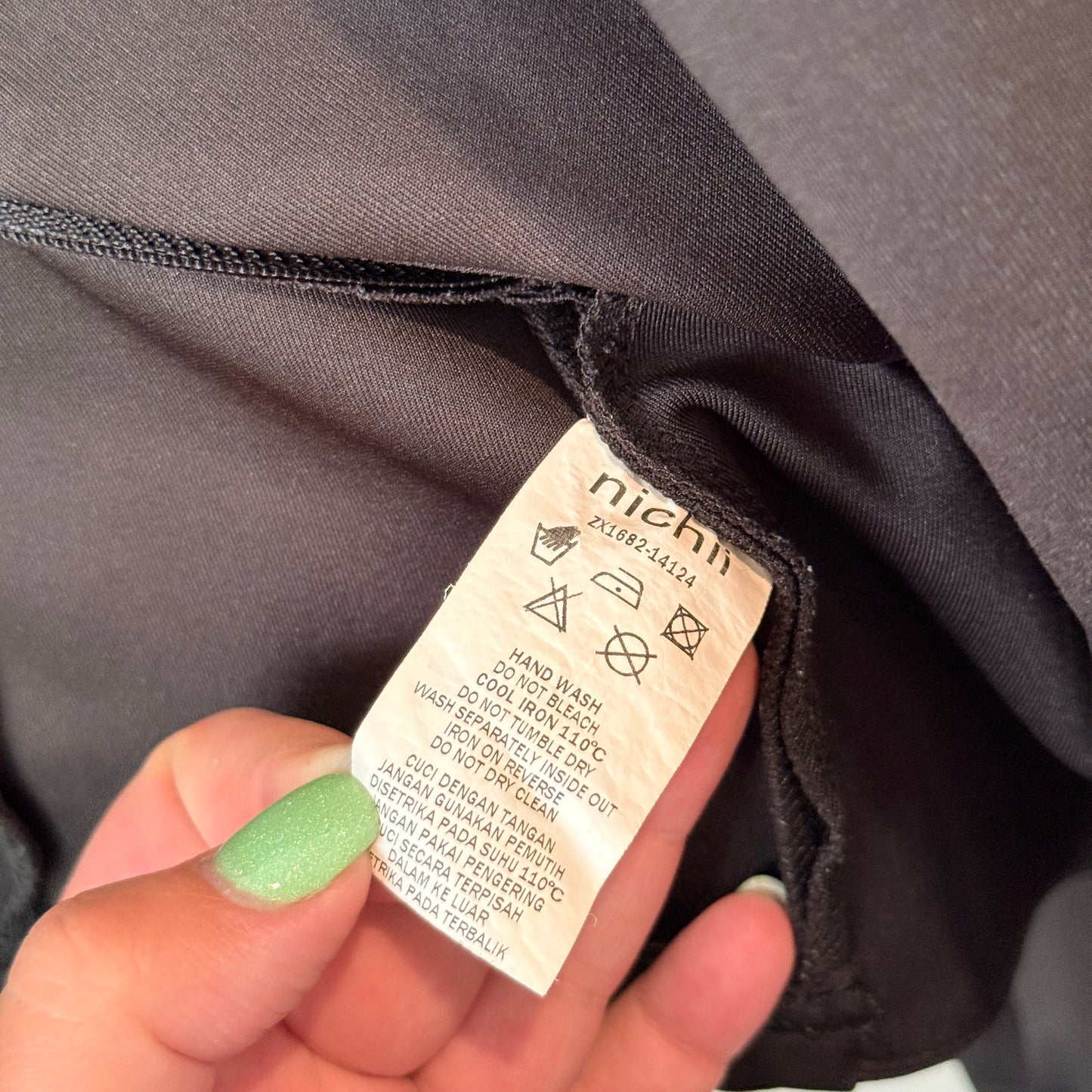 Nichii Size XL Open-Front Blazer