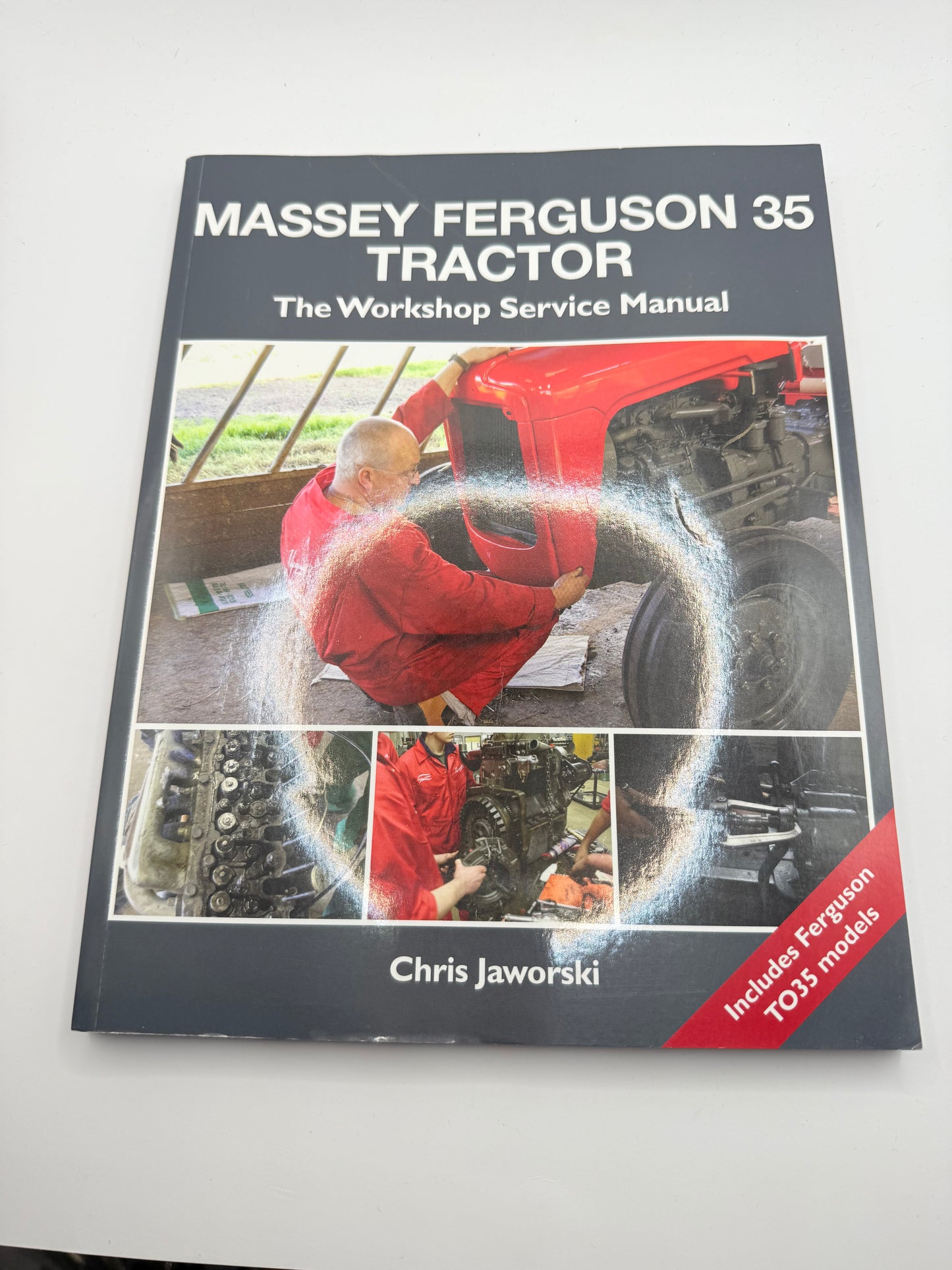 Massey ferguson 35 tractor: the workshop service manual by chris jaworski - product manuals printed media