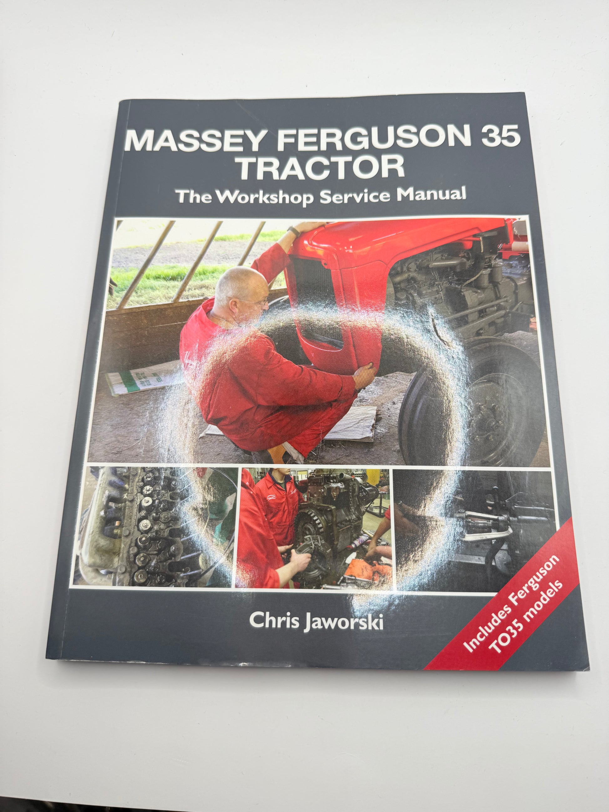 Massey ferguson 35 tractor: the workshop service manual by chris jaworski - product manuals printed media