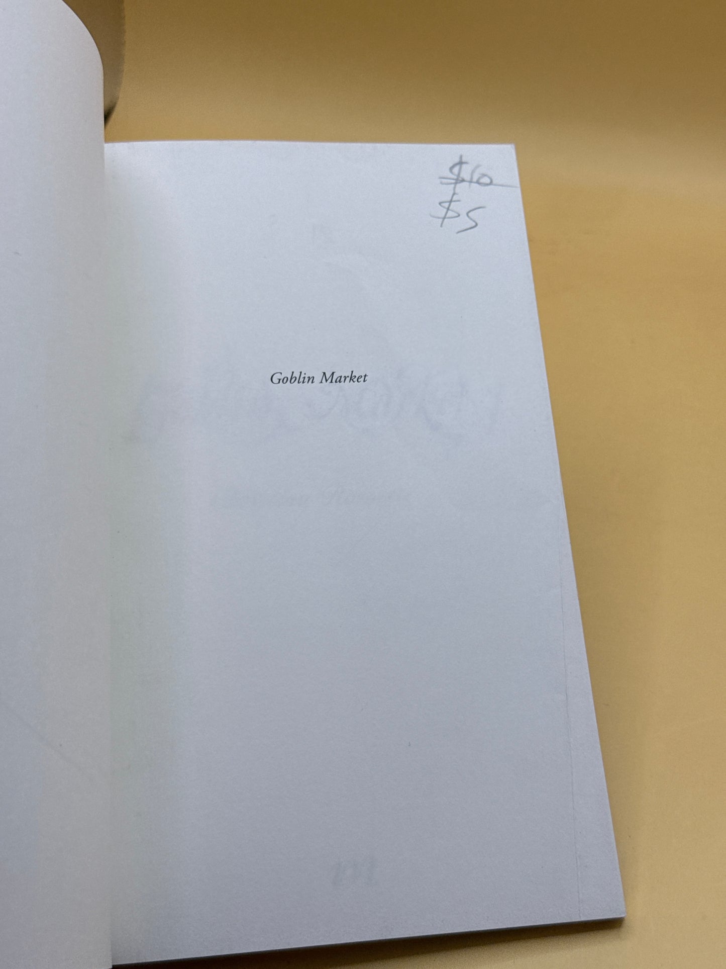Goblin Market by Christina Rossetti
