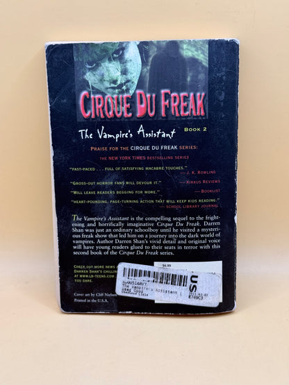 The Vampire’s Assistant (Cirque du Freak #2) by Darren Shan