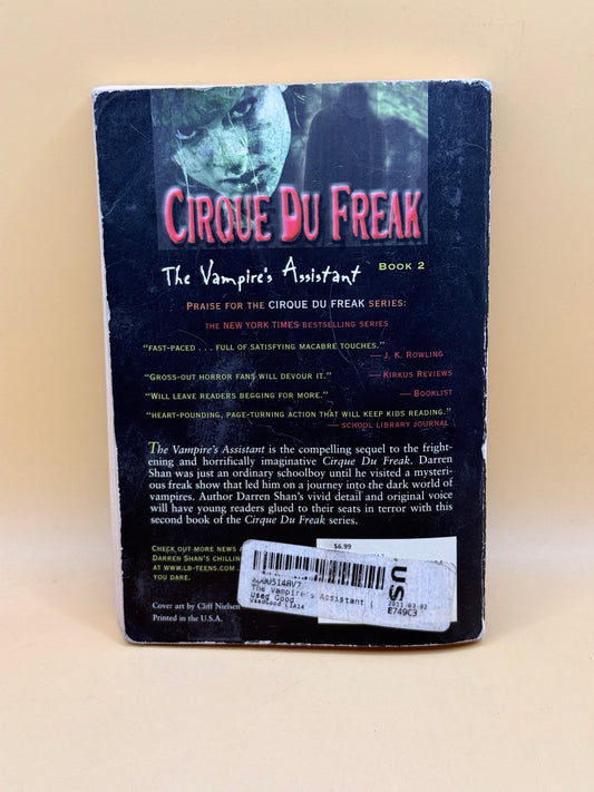 The Vampire’s Assistant (Cirque du Freak #2) by Darren Shan