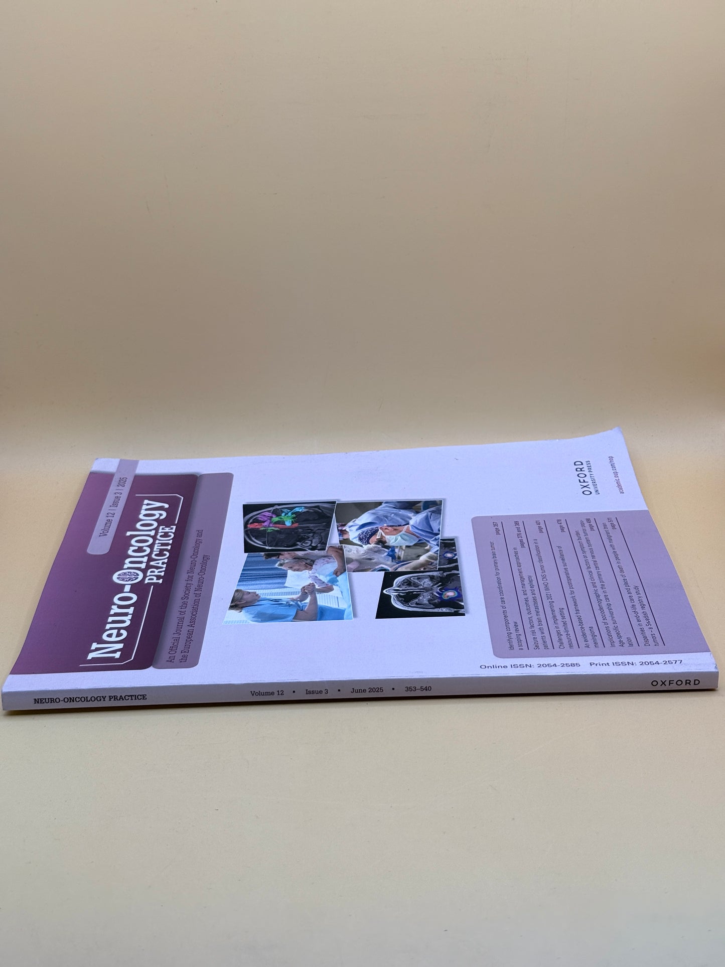 Neuro-Oncology Practice Volume 12 Issue 3 2025 by Oxford University Press