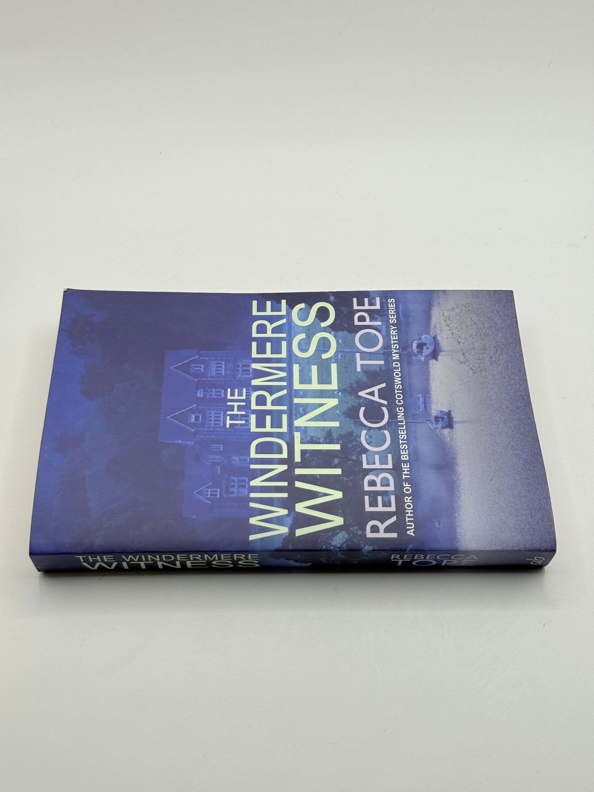 The windermere witness by rebecca tope - print books printed media