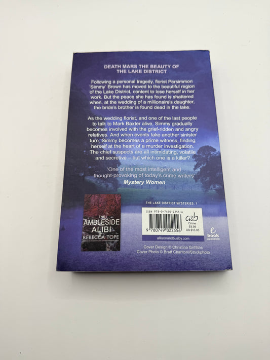 The windermere witness by rebecca tope - print books printed media