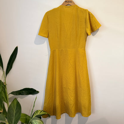 Atmos & Here Size 10 Button-Through Midi Dress