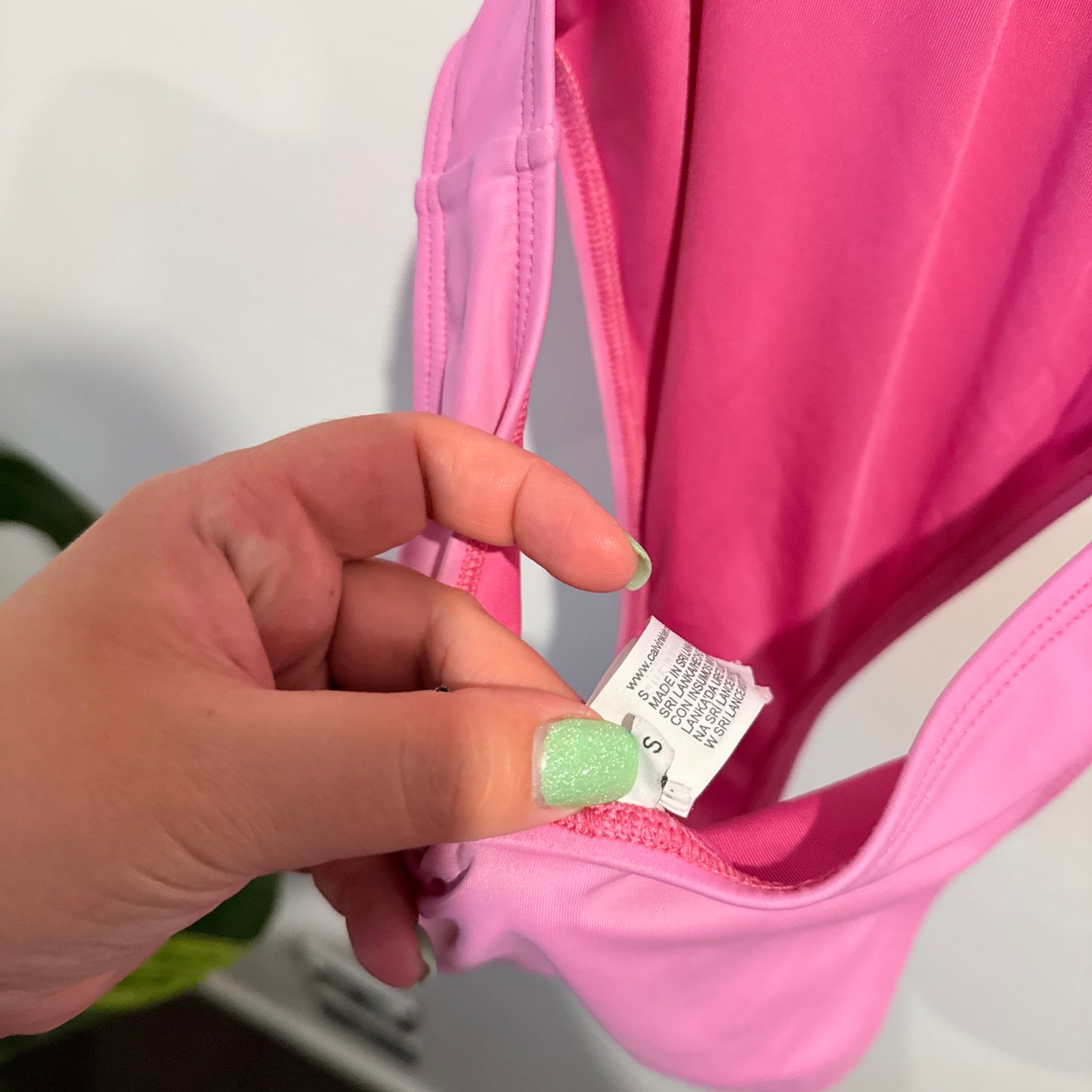 Calvin Klein Size S One-Piece Swimsuit