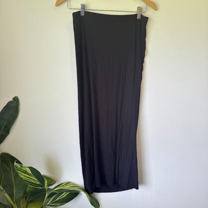 H&M Divided Split Leg Maxi Skirt Black - Size S