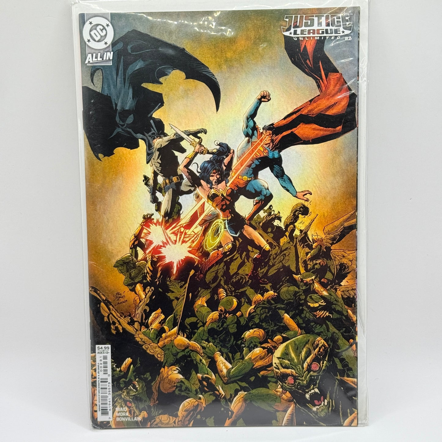 Justice League Unlimited #2 (Cover C Mike Deodato Jr. Card Stock Variant)