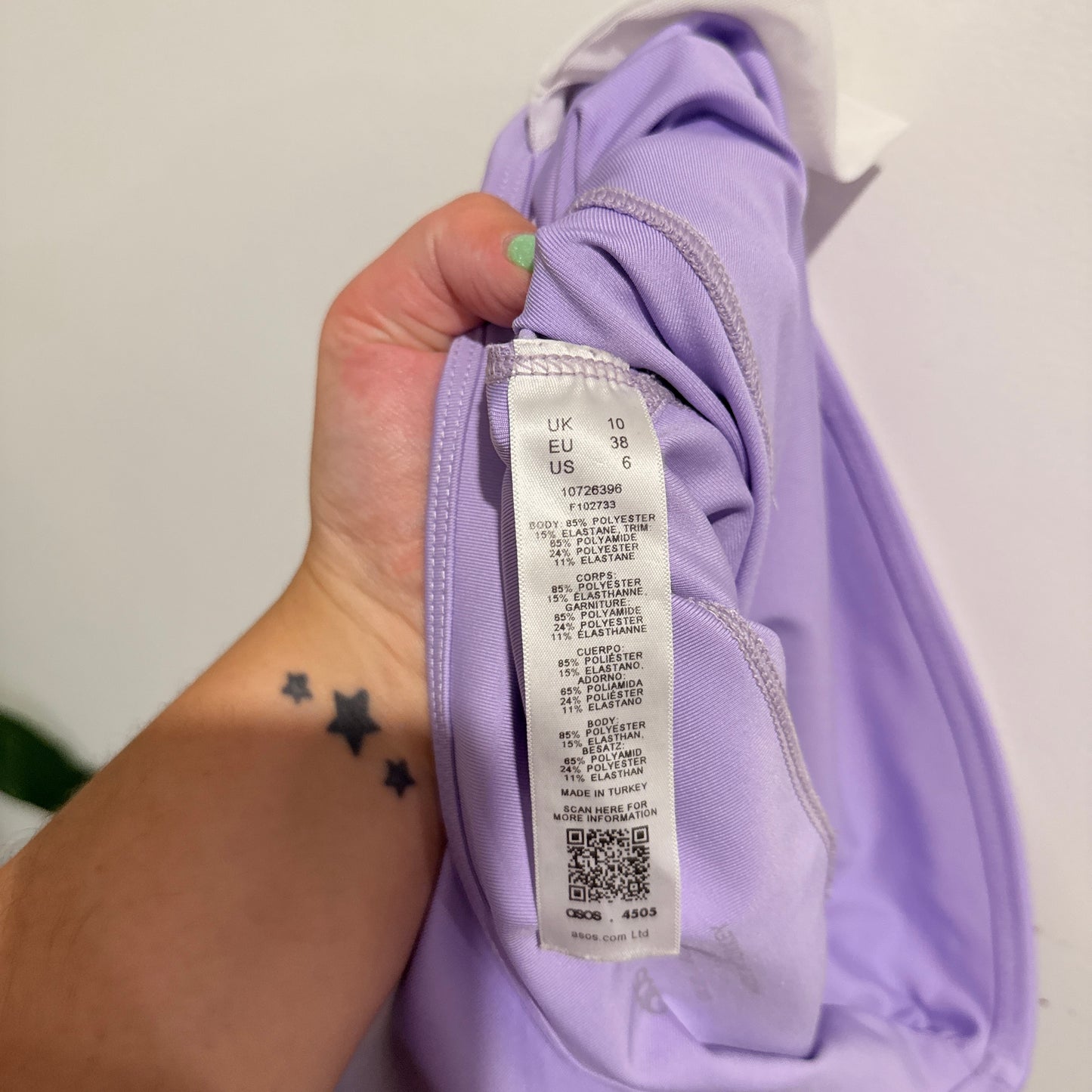 Asos Size 10 Maternity Side Stripe Tights