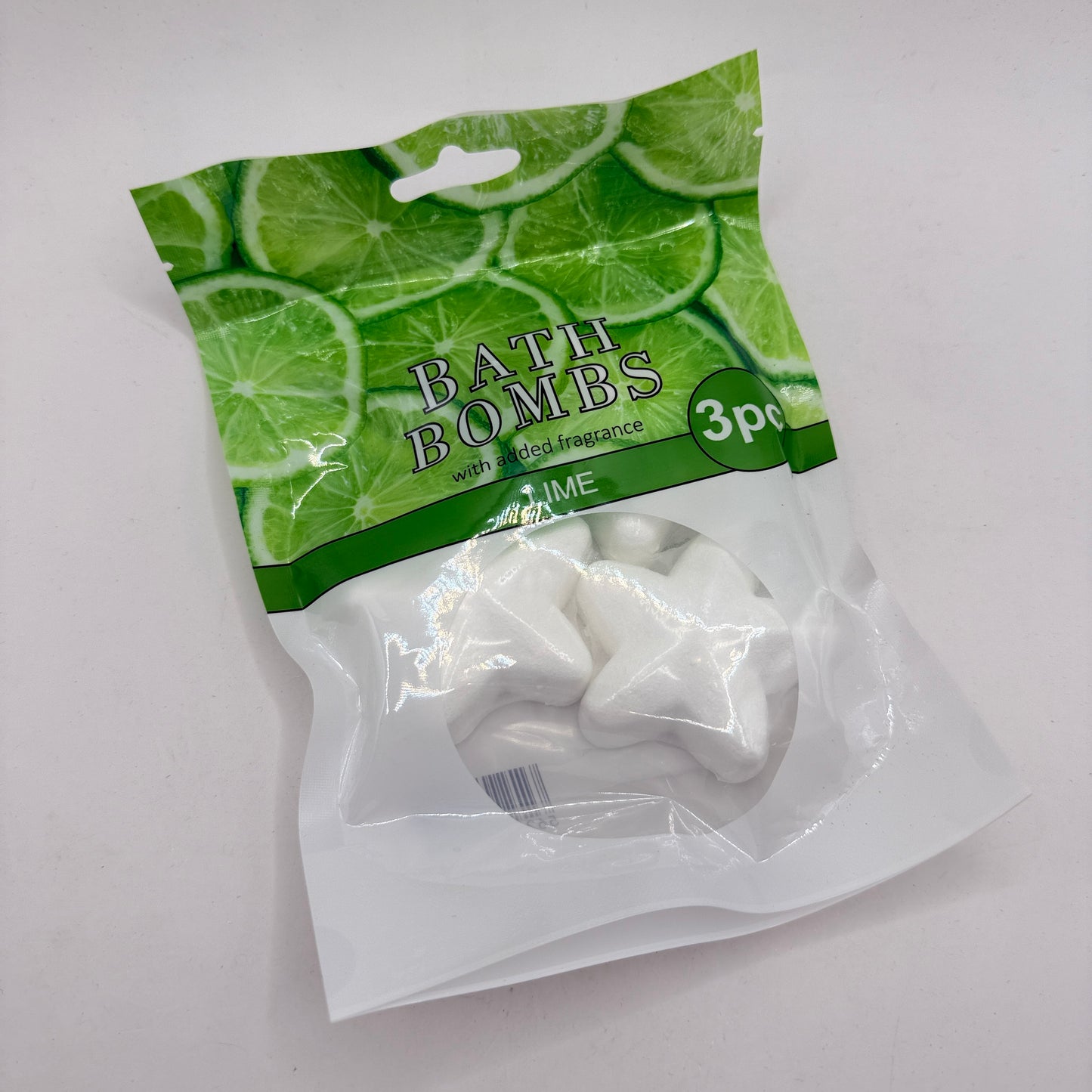 Lime Bath Bombs 3-Pack