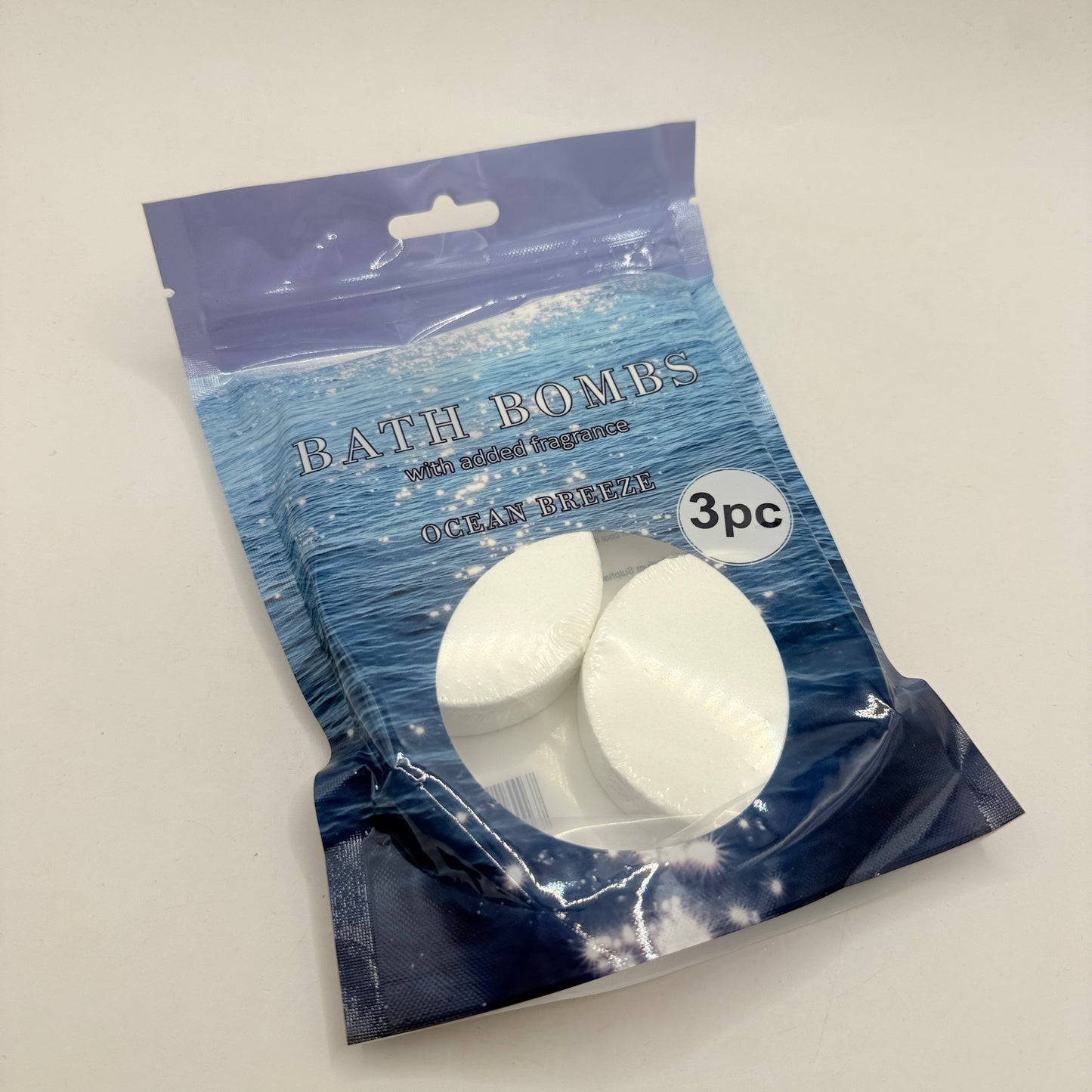 Ocean Breeze Bath Bombs 3-Pack