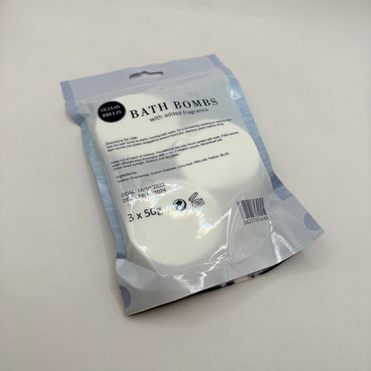 Ocean Breeze Bath Bombs 3-Pack