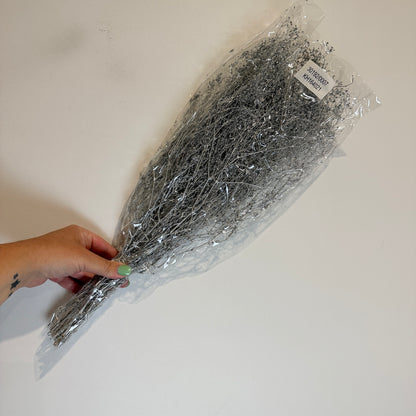 Silver Decorative Dried Stems