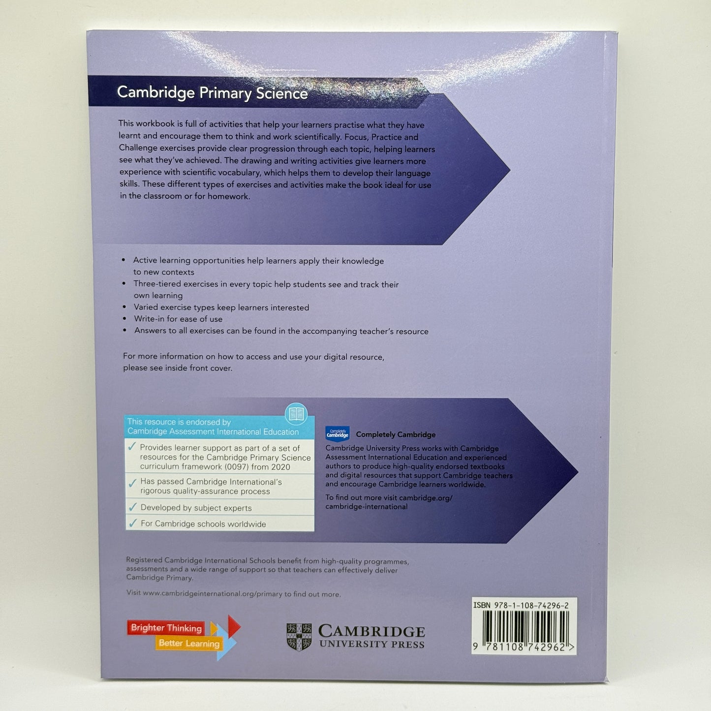 Cambridge Primary Science Workbook 5 by Fiona Baxter & Liz Dilley