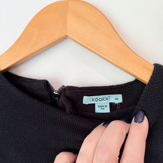 Kookai Size 40 Long Sleeve Mini Dress