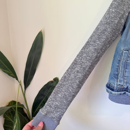 Supre Denim Hooded Jacket - Size 8