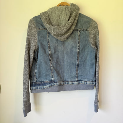 Supre Denim Hooded Jacket - Size 8
