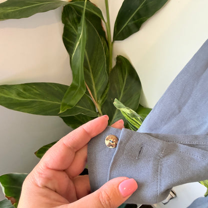 Ioanna Kourbela Basics Button Front Tie Waist Jumpsuit - Size L